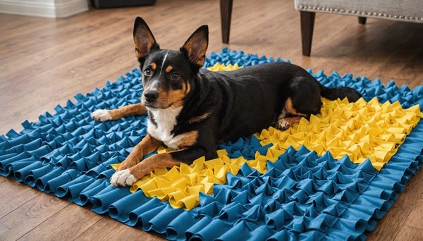 Tapis de fouille pour chien : stimulez leur esprit et leur instinct